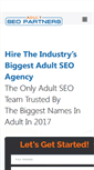 Mobile Screenshot of adultseopartners.com